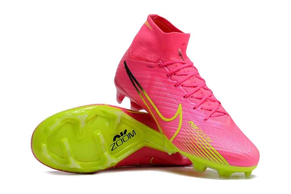 Mercurial Superfly 9 Luminous Pack Pink Gold Volt FG FGNM2986 - Imagen 6