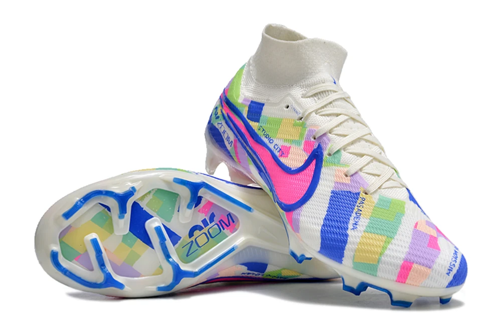 Mercurial Superfly 9 SoCal Pack Silver Royal Blue White FG FGNM3053 - Imagen 3