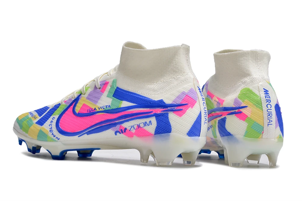 Mercurial Superfly 9 SoCal Pack Silver Royal Blue White FG FGNM3053 - Imagen 4