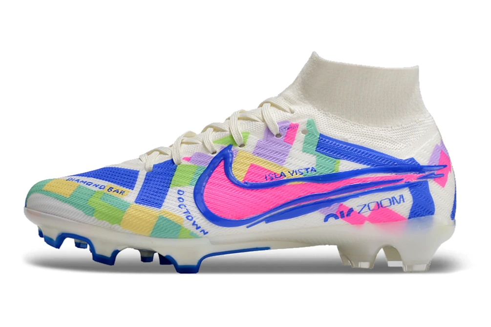 Mercurial Superfly 9 SoCal Pack Silver Royal Blue White FG FGNM3053 - Imagen 6
