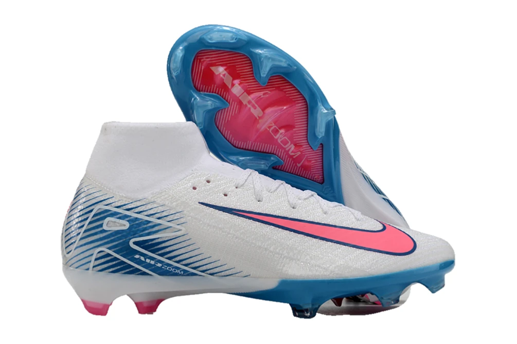 Mercurial Superfly 10 Silver Navy Royal Blue FG FGNM3480