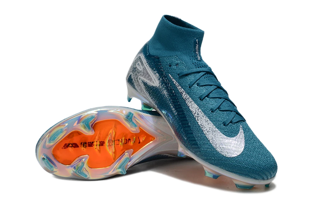 Mercurial Superfly 10 Navy Silver Orange FG FGNM3534 - Imagen 4