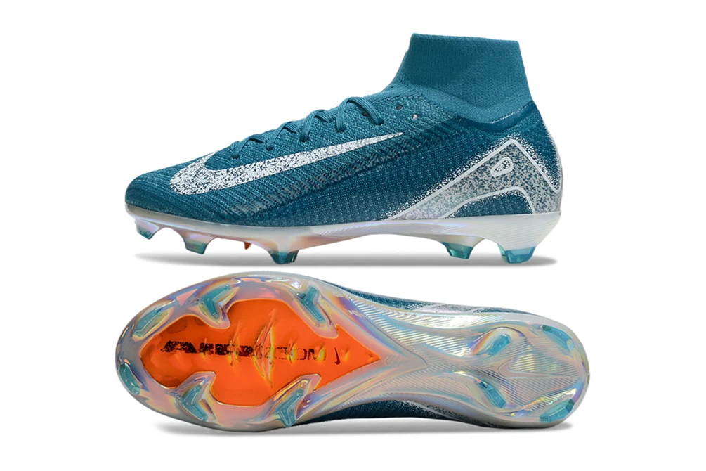 Mercurial Superfly 10 Navy Silver Orange FG FGNM3534 - Imagen 6