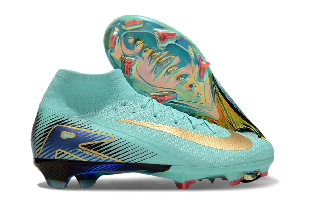 Mercurial Superfly 10 Mint Silver Navy FG FGNM3595