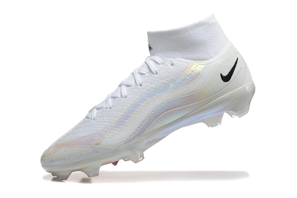 Mercurial Superfly 10 x Air Max 95 Inspired Silver White Sail FG FGNM3643 - Imagen 6