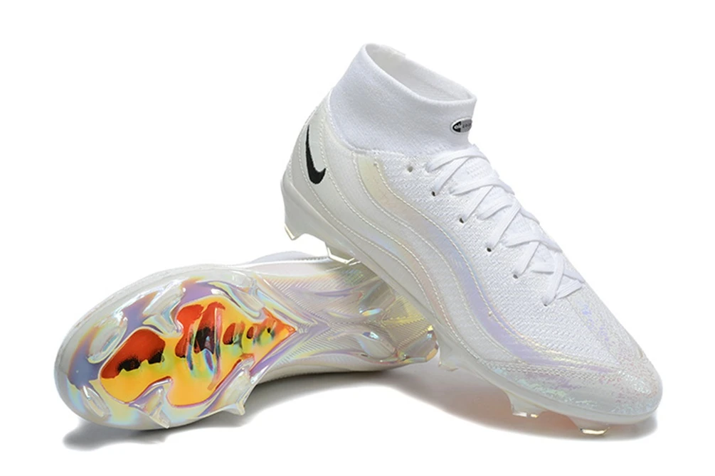 Mercurial Superfly 10 x Air Max 95 Inspired Silver White Sail FG FGNM3643 - Imagen 7