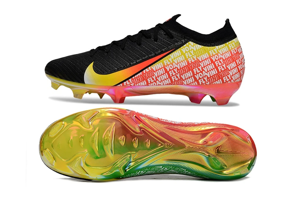 Mercurial Vapor 16 Vini Jr Gold Black Brown FG FGNM3676 - Imagen 8