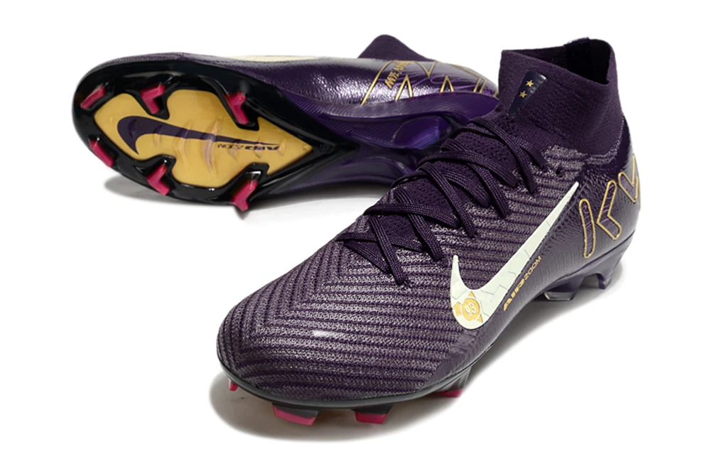 Mercurial Superfly 10 Mbappe 2025 Signature Grand Purple Pale Ivory FG FGNM3690 - Imagen 2