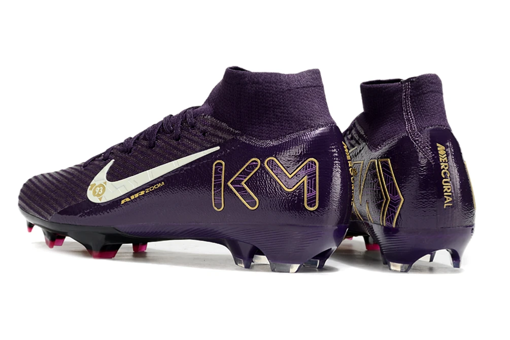 Mercurial Superfly 10 Mbappe 2025 Signature Grand Purple Pale Ivory FG FGNM3690 - Imagen 4