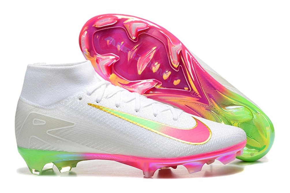 Mercurial Superfly 10 Silver Pink White FG FGNM3737