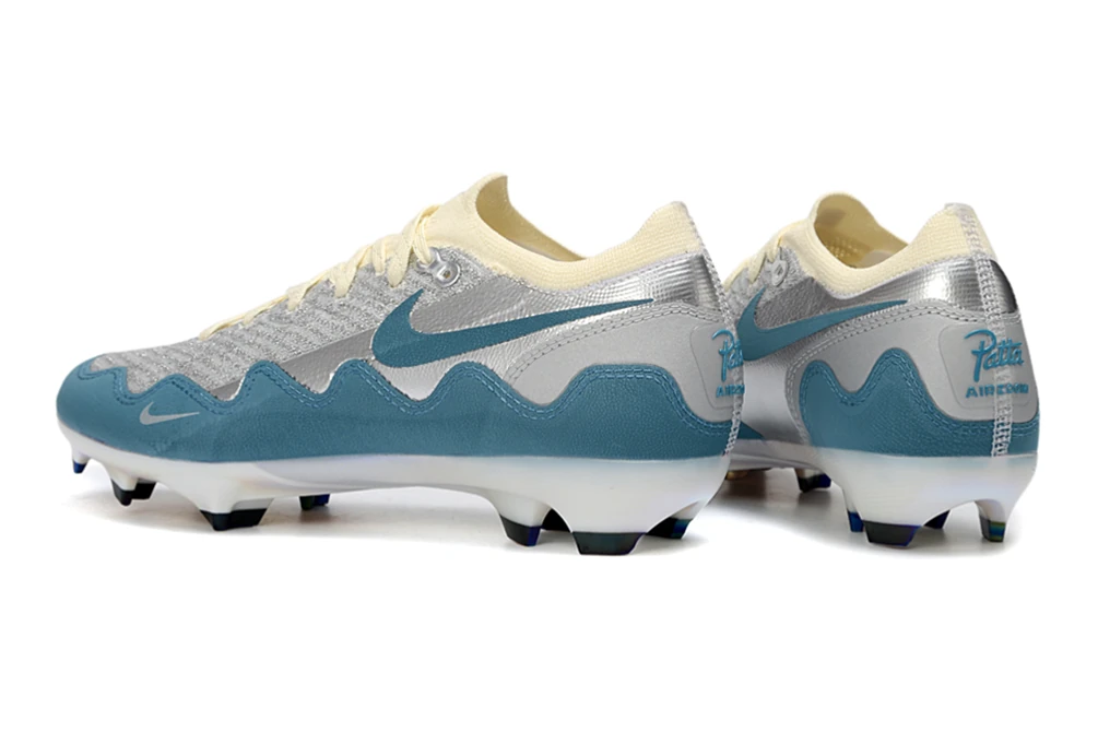 Mercurial Vapor 16 x Patta White Turquoise Grey FG FGNM3768 - Imagen 4