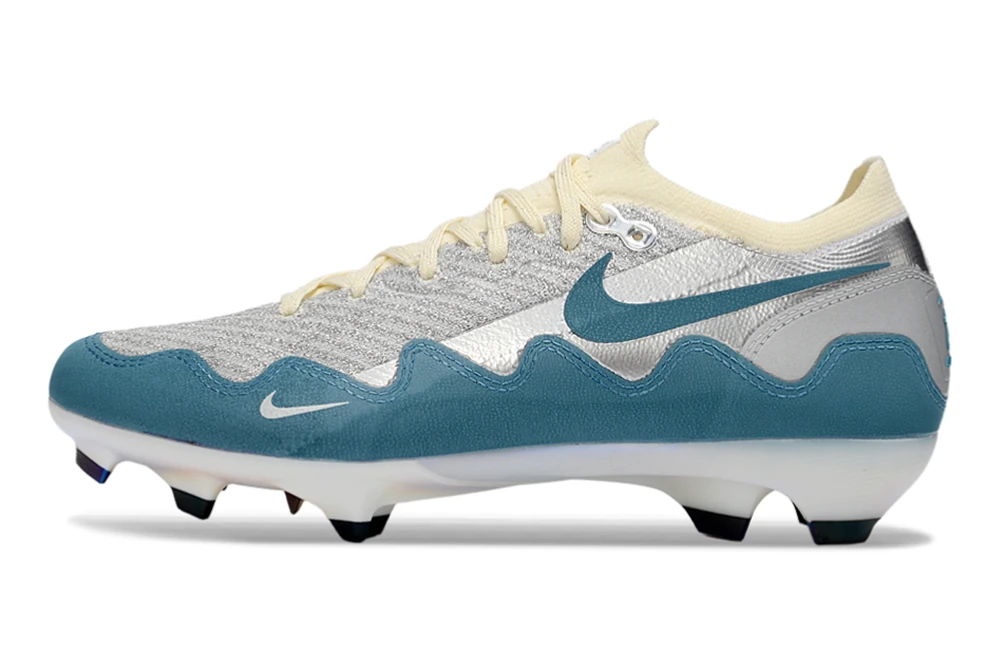 Mercurial Vapor 16 x Patta White Turquoise Grey FG FGNM3768 - Imagen 6