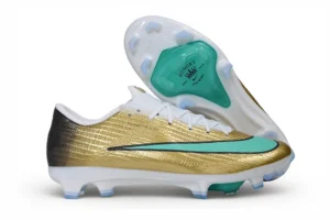 Mercurial Superfly 11 Mbappe Golden Boot Gold White Mint Green FG #28mx STNM0024
