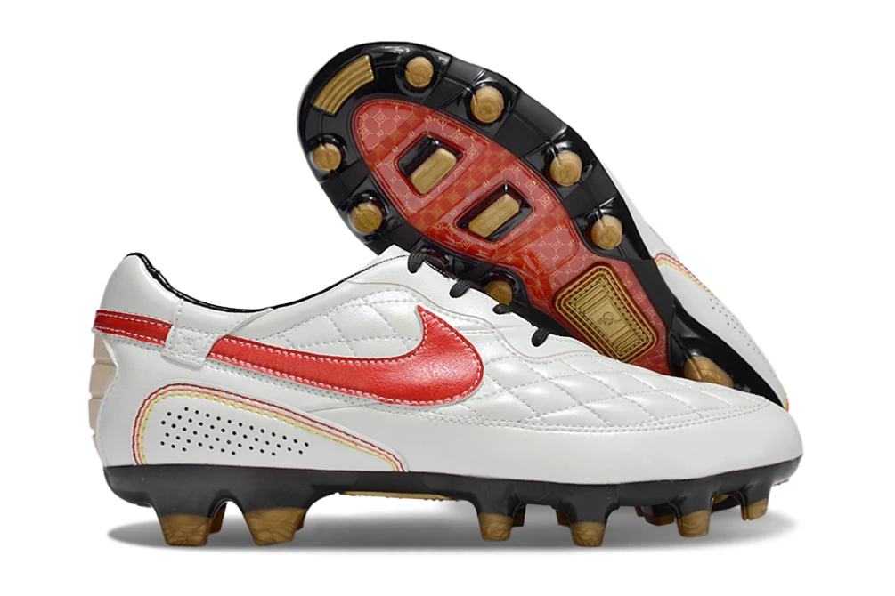Tiempo R10 White Bright Red Metallic Gold FG FGNR2895