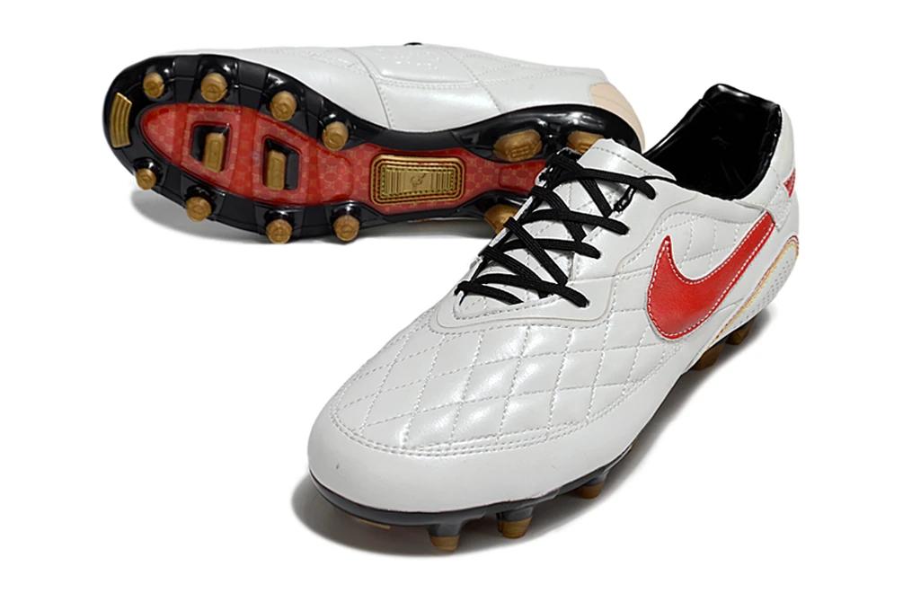 Tiempo R10 White Bright Red Metallic Gold FG FGNR2895 - Imagen 2