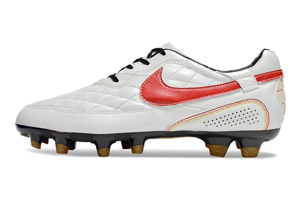 Tiempo R10 White Bright Red Metallic Gold FG FGNR2895 - Imagen 7