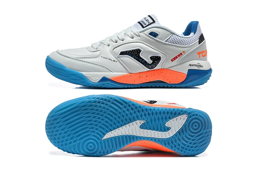Joma Top Flex White Blue Orange TF ICJF0121 - Imagen 9
