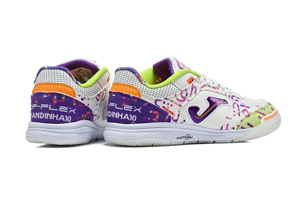 Joma Top Flex White Pink Purple Lime TF ICJF0134 - Imagen 2