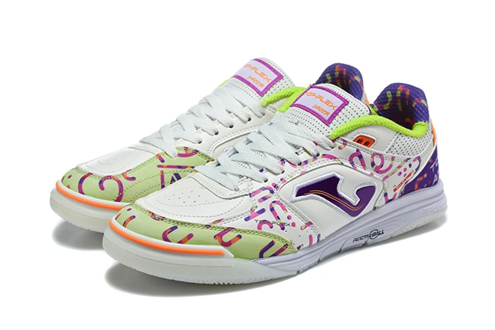 Joma Top Flex White Pink Purple Lime TF ICJF0134 - Imagen 6