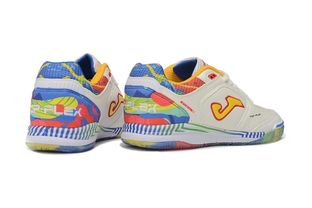 Joma Top Flex White Blue Yellow Orange TF ICJF0136 - Imagen 4