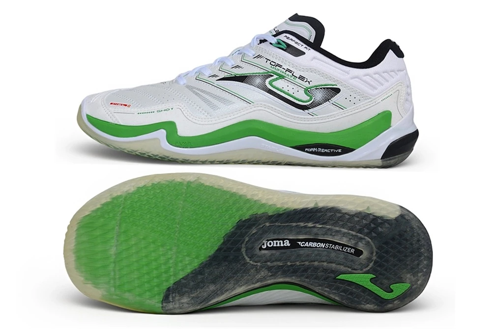 Joma Top Flex White Green Black TF ICJF0141 - Imagen 6