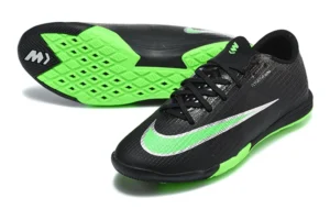 Mercurial Superfly 11 Black Green White IC ICNM0305