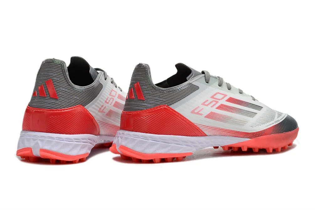 F50 Silver Red White Laceless TF TFAF0590 - Imagen 5