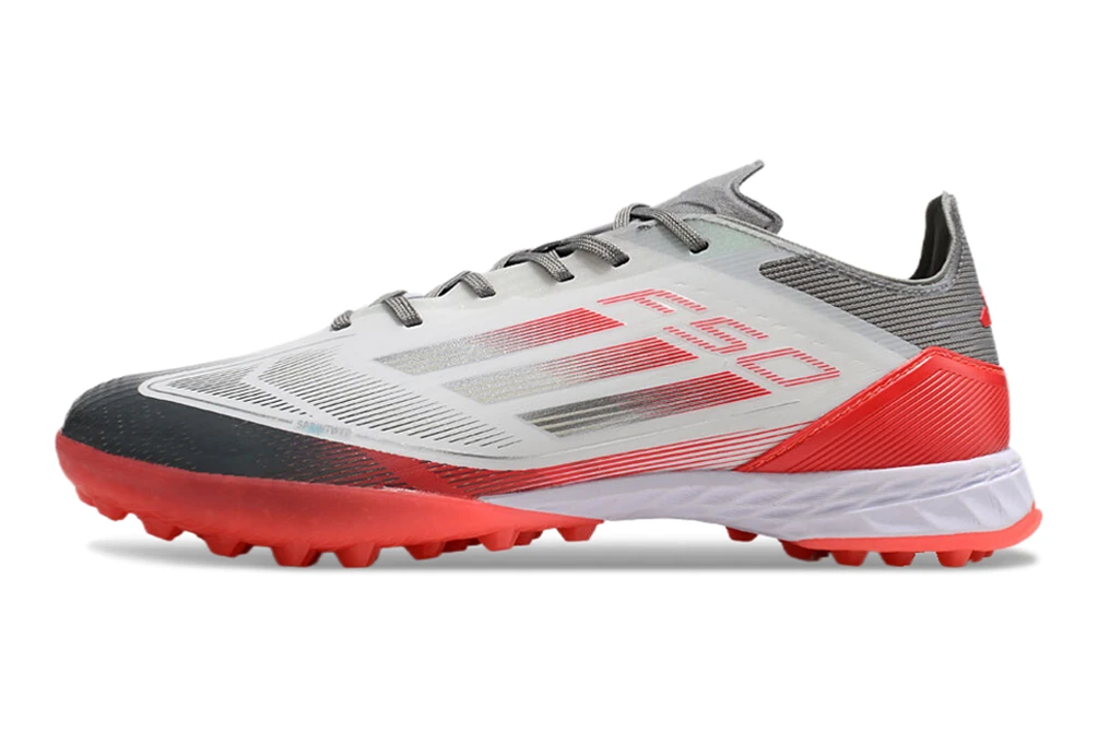 F50 Silver Red White Laceless TF TFAF0590 - Imagen 7
