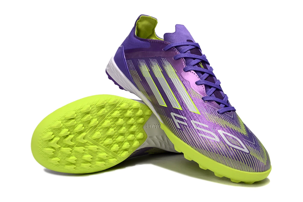 F50 Lamine Yamal Signature Purple White Lucid Lemon TF TFAF0627 - Imagen 4