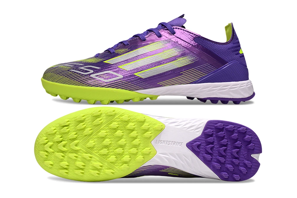F50 Lamine Yamal Signature Purple White Lucid Lemon TF TFAF0627 - Imagen 6