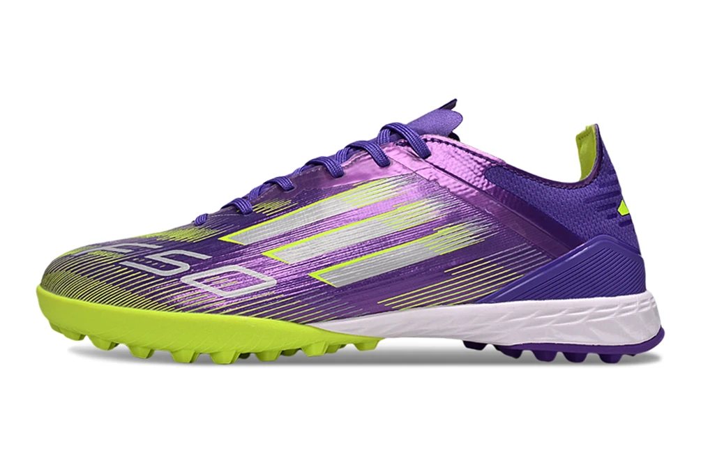 F50 Lamine Yamal Signature Purple White Lucid Lemon TF TFAF0627 - Imagen 7