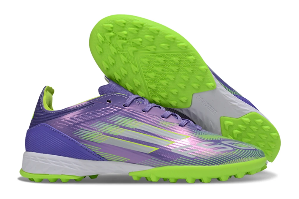 F50 Lamine Yamal Signature Purple White Lucid Lemon TF TFAF0628 - Imagen 2