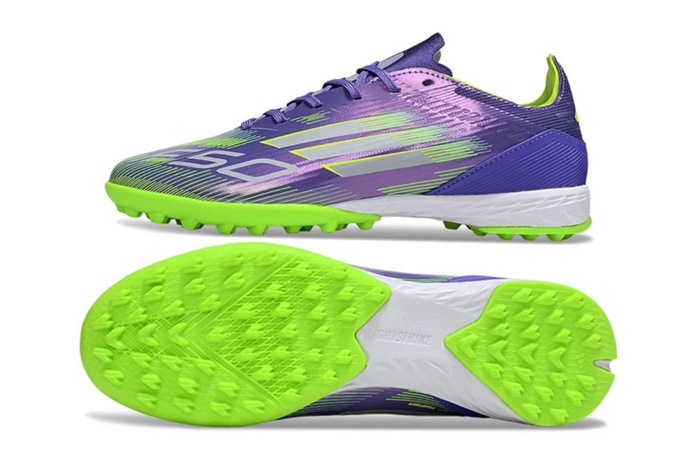 F50 Lamine Yamal Signature Purple White Lucid Lemon TF TFAF0628 - Imagen 7