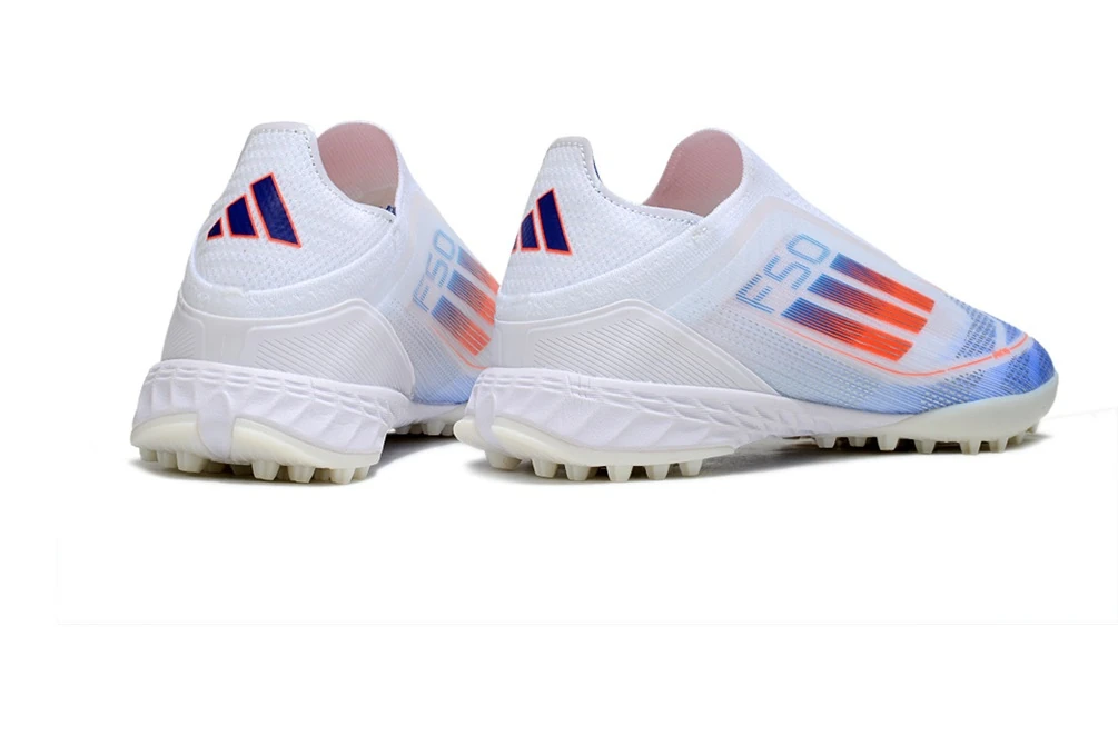 F50 Coral Blaze White Beam Orange Lucid Blue Laceless TF TFAF0635 - Imagen 4