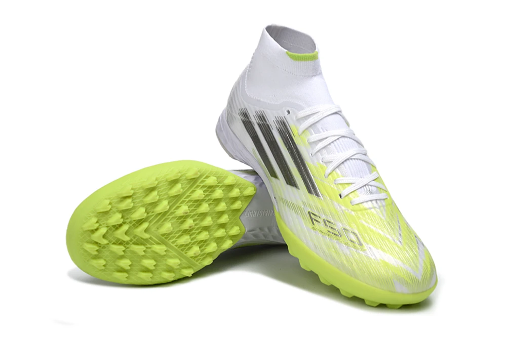F50 White Lucid Lemon Silver Laceless TF TFAF0646 - Imagen 4