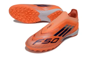 F50 Coral Blaze Beam Orange Lucid Blue White Laceless TF TFAF0649