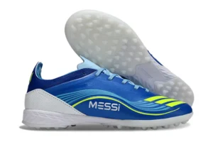 F50 Messi VIS10N Royal Blue Blue Burst Solar Yellow Laceless TF TFAF0650