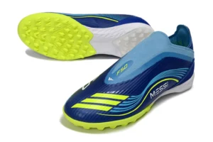 F50 Messi VIS10N Royal Blue Blue Burst Solar Yellow Laceless TF TFAF0652