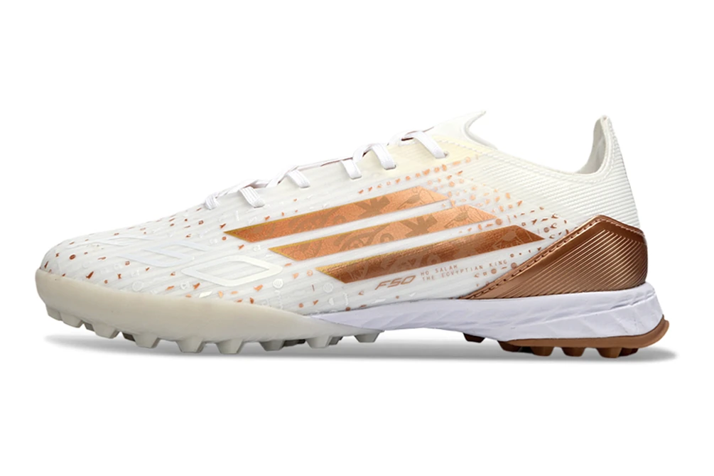 F50 White Copper Gold Laceless TF TFAF0656 - Imagen 7