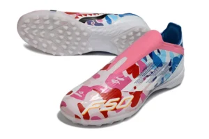 F50 BAPE White Blue Pink Graphic Laceless TF TFAF0658