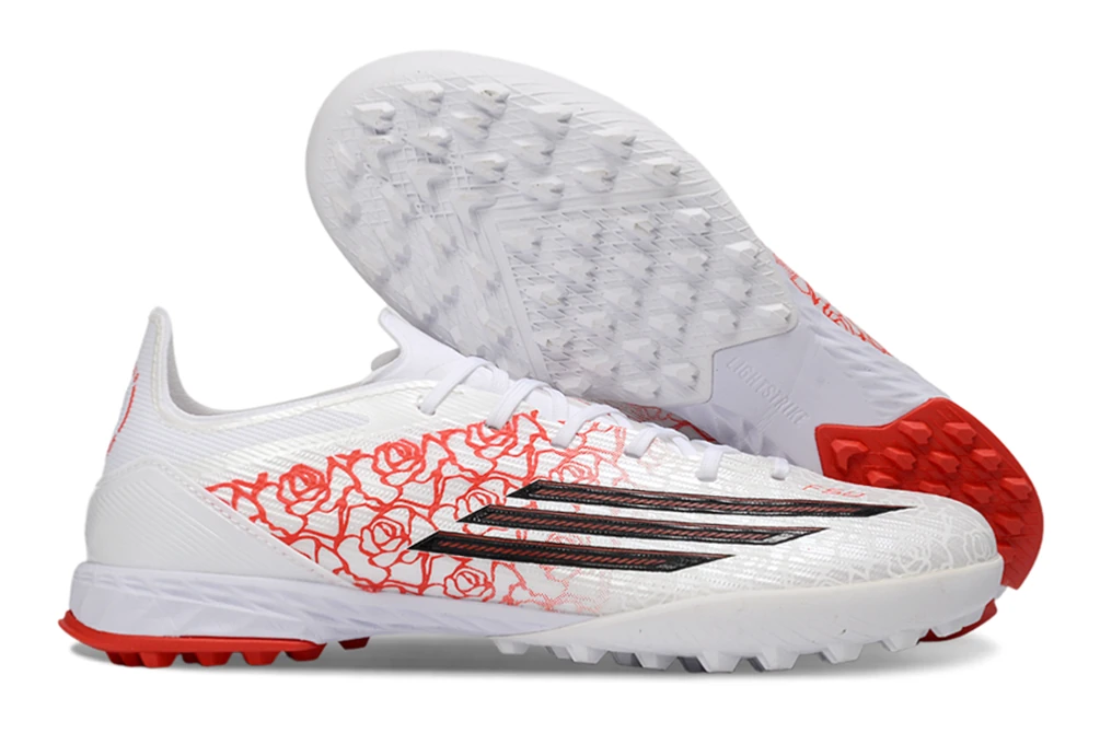 F50 Lamine Yamal Heartbreaker White Black Lucid Red Laceless TF TFAF0659