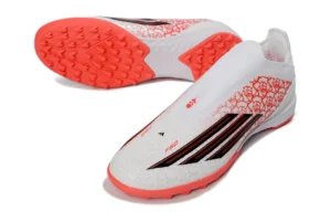 F50 Lamine Yamal Heartbreaker White Black Lucid Red Laceless TF TFAF0662