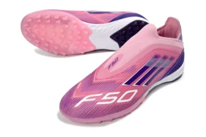 F50 Pink Purple White Laceless TF TFAF0676