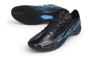F50 Hyperfast Black Pack Black Lucid Ray Blue Laceless TF TFAF0695