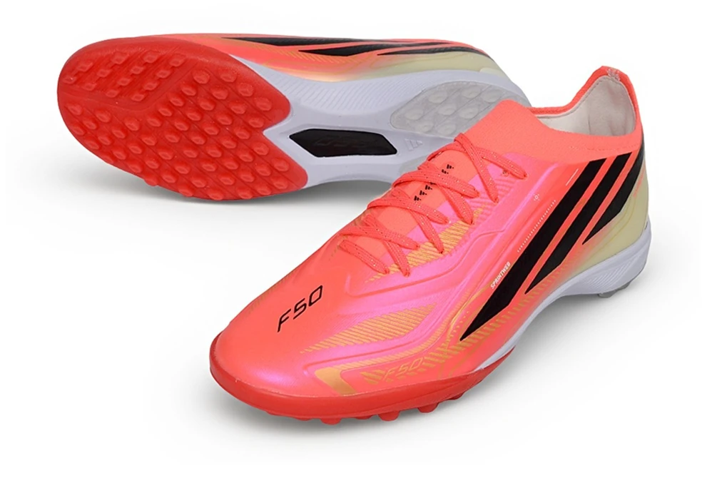 F50 Hyperfast 2026 World Cup Solar Turbo Black Gold Metallic Laceless TF TFAF0731