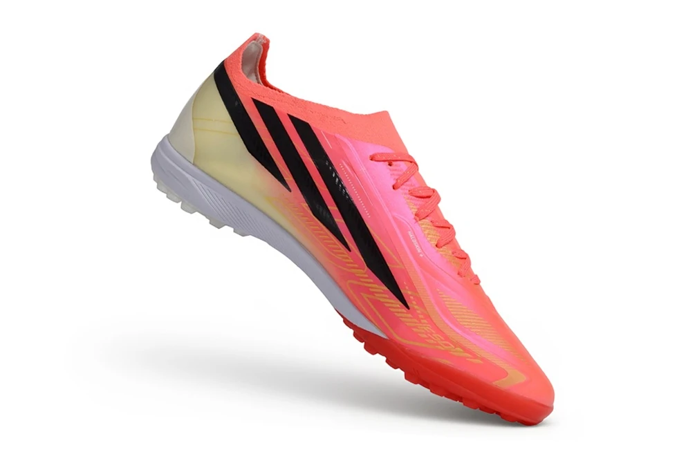 F50 Hyperfast 2026 World Cup Solar Turbo Black Gold Metallic Laceless TF TFAF0731 - Imagen 3