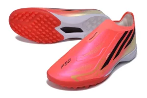 F50 Hyperfast 2026 World Cup Solar Turbo Black Gold Metallic Laceless TF TFAF0732