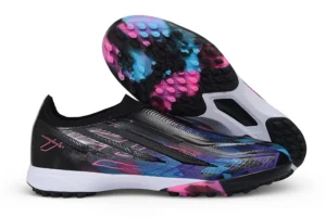 F50 Hyperfast Y-3 Black Blue Pink Multicolor Laceless TF TFAF0739