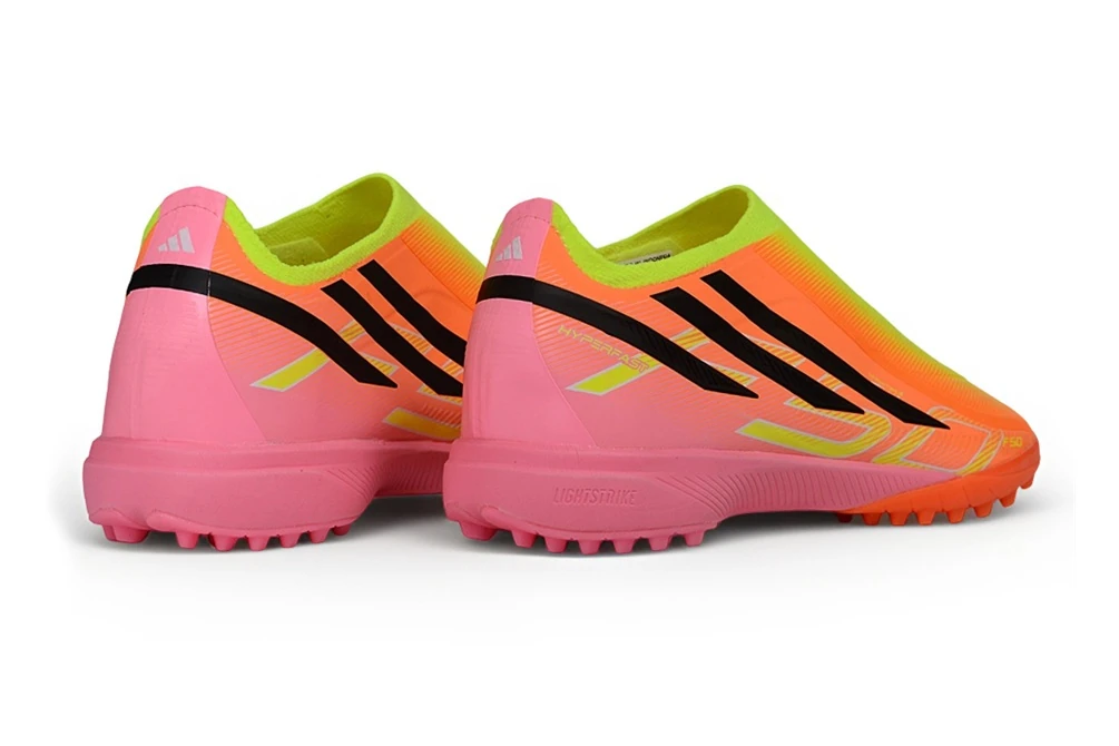 F50 Hyperfast Solar Turbo Solar Lemon Pink Laceless TF TFAF0744 - Imagen 5