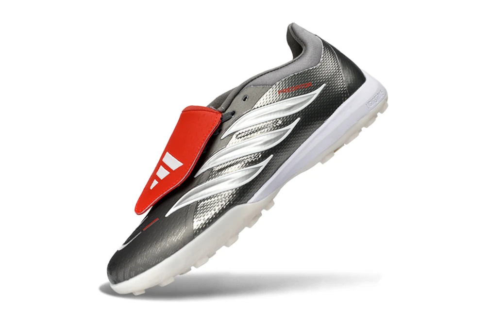 Predator 26 Finishers Steel Iron Metallic Zero Metallic Lucid Red TF TFAP0557 - Imagen 4